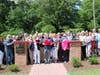 On May 13, a ribbon cutting was held for the Judson W. Roberts Memorial Garden at the Historic Rock Barn.