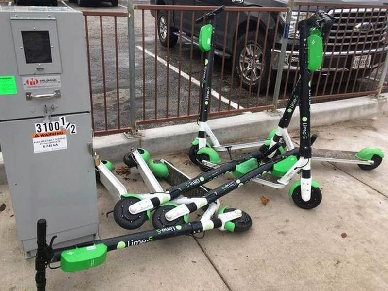 The Alpharetta City Council is considering a ban on dockless scooters within the city.