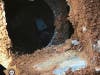 Forsyth Sheriff's deputies found methamphetamine in the septic tank.