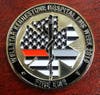 The men were presented with a “Challenge” coin from Wellstar Kennestone Hospital for a job well done.