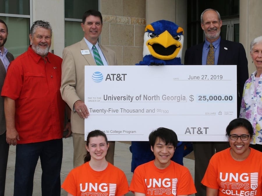 More than 115 area high school students' lives will be changed thanks AT&T and the University of North Georgia.