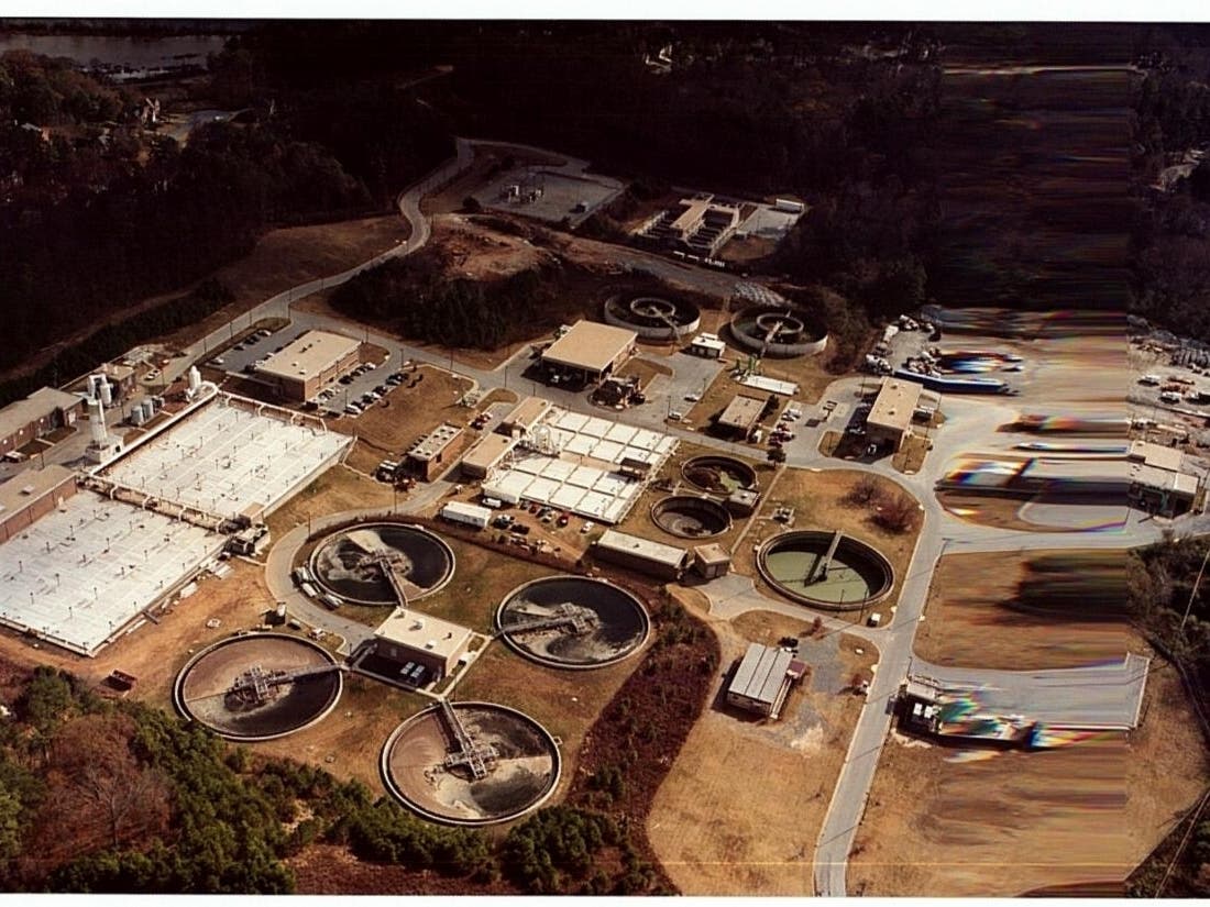 The Big Creek Water Reclamation Facility is located at 1030 Marietta Highway, Roswell.