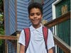 Sam Mullins. 1st day of 6th grade at ET Booth.