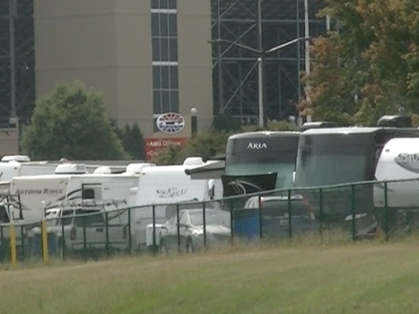 Atlanta Motor Speedway is opening its camping facilities.