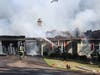 No injuries were reported and the cause of the fire is still under investigation.