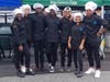 Riverwood International Charter School Culinary Arts students celebrate their participation in the Springer Mountain Farms’ Southern Wing Showdown. 