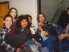 Members of Girl Scout Troop 628 during the first Warm Coat Day in 1994