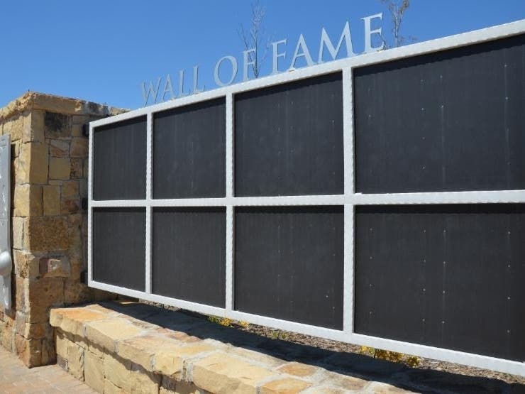 The purpose of the Wall of Fame is to recognize and honor the achievement and success of deserving athletes, coaches, and contributors.