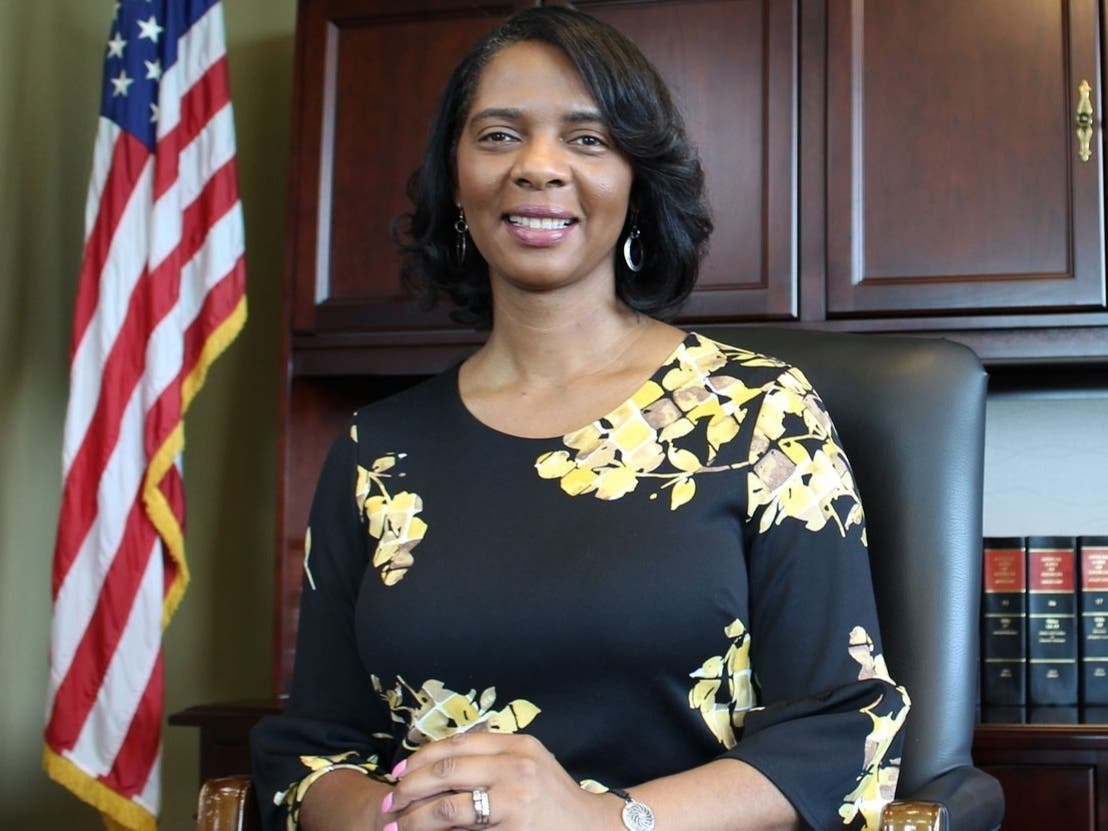 Cobb County District Attorney Joyette Holmes became Cobb’s first female and African-American district attorney when Governor Brian Kemp appointed her this summer.