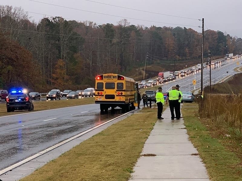 There were already 20 students heading to Haw Creek Elementary at the time of the crash.