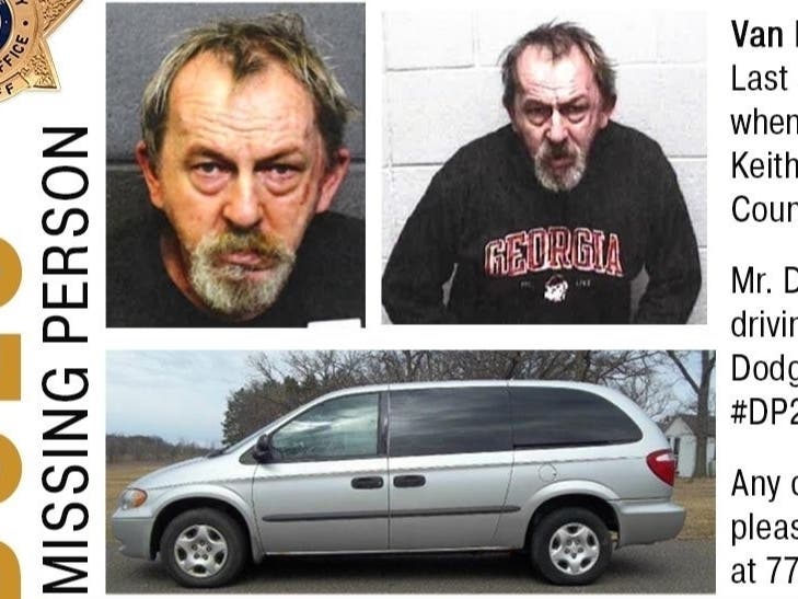 Van Dobbs, 56, of Forsyth County, has been missing since June. 