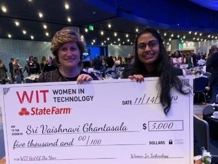 About 1,000 Women in Technology members gathered for their annual awards banquet in the Georgia Aquarium Ballroom to name their Women of the Year.