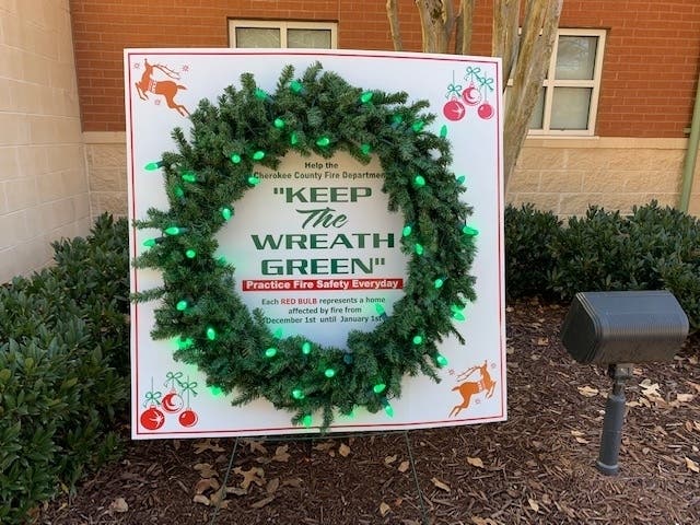 The purpose of this campaign is to remember to practice fire prevention during the holidays.
