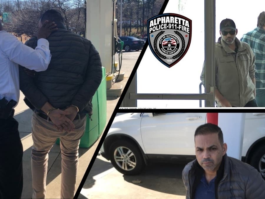 Manbir Minhas, 39, of Dunwoody, was arrested Tuesday and charged with charged with armed robbery and aggravated assault.
