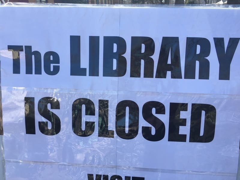 Due dates for all materials currently checked out have been extended to June 1.