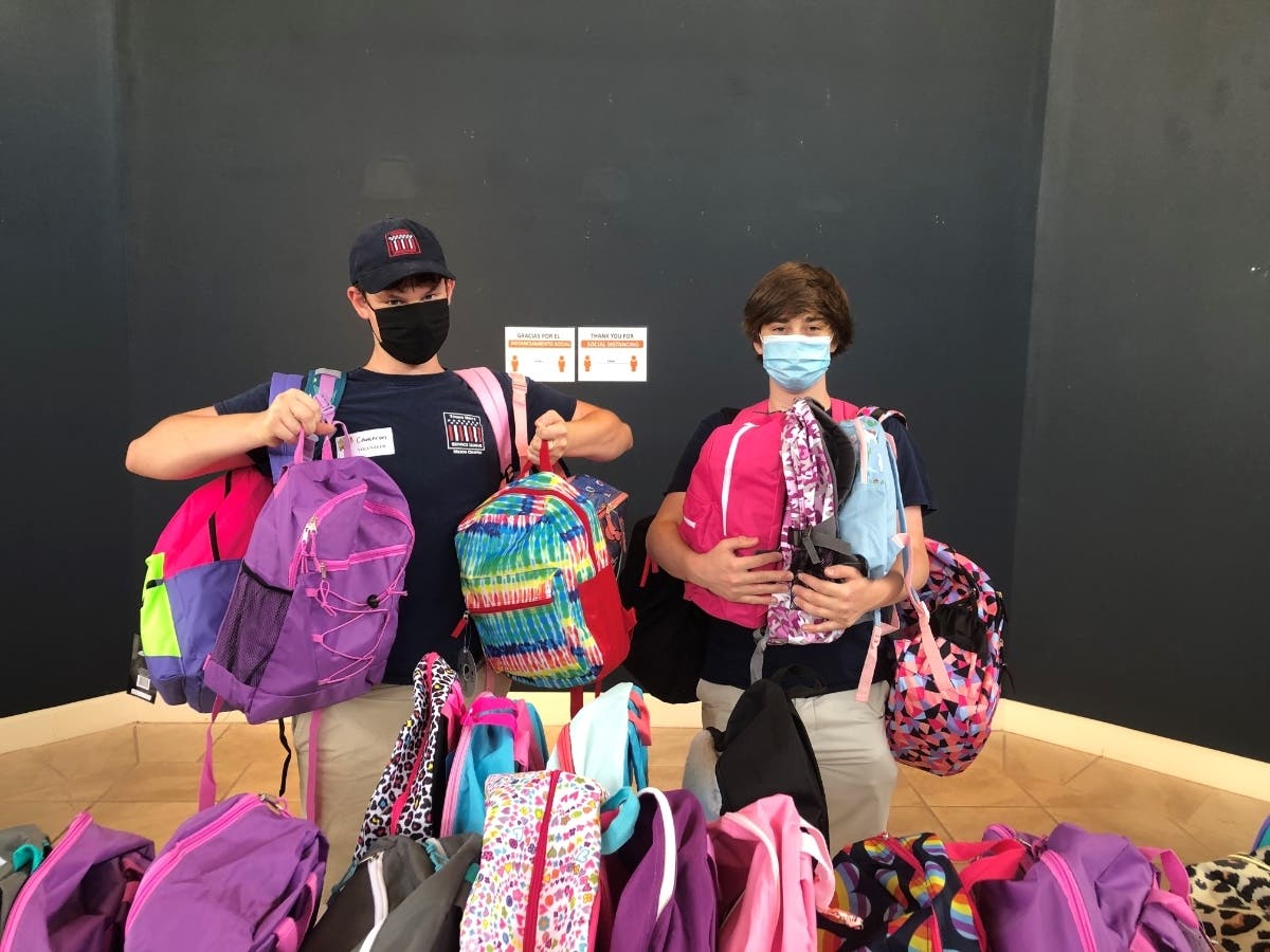 The Back to School program presented by CAS Group and Northside Hospital serves local families in need.