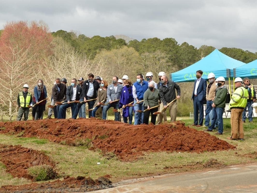 The City of Canton broke ground Friday on a $70 million water pollution control plant expansion, increasing the capacity by 50 percent.