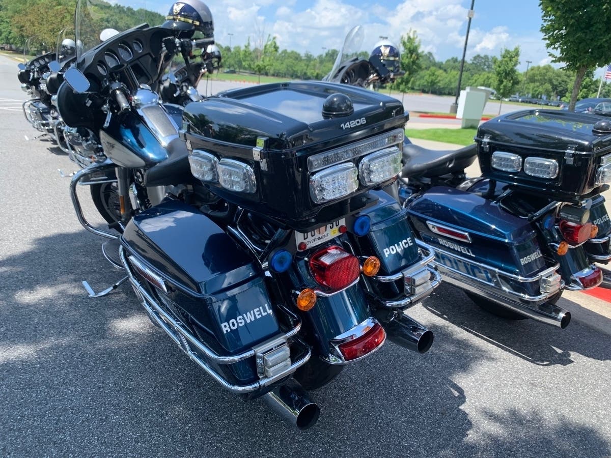 Roswell Police are investigating a double homicide, and are currently searching for an identified person of interest.