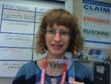 Marianne Campbell was honored with the annual Yale Educator Award.