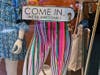 Marla Beth Enowitz’s collection of 10 mannequins, each painted in a unique, whimsical design, can be found throughout the Jefferson Valley Mall.