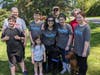 BluePath Journey and the Tyrell family at BluePath Service Dogs’ fifth annual walkathon.