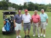 From left: Michael K. Ciaramella, event co-chair and sponsor, Polchinski Memorials; Mike Marro; Mike Paradiso; Joe Tretrotola