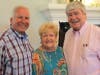 L-R: William F. Flooks, Jr. (Golf Invitational Co-Chairman, Grand Sponsor, Beecher Flooks Funeral Home, Inc., and HOW board chair); Holly K. Benedict (Director of Development and Public Affairs, HOW); and Jim O’Toole (Golf Co-Chairman and Event Emcee)