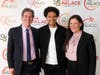 (L-R): David Kooris, President of Stamford Downtown; Emmy Award-winning comedian Trevor Noah, and Jessica Kooris at The Palace Theatre’s 11th Annual Gala. 