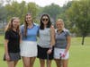 Foursome from Withum at the 21st Annual Hospice of Westchester Golf Invitational. 
From left: Samantha Corson, Liz Reiss, Tessa Liberi and Amanda D’Auria

