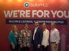 The Stellar MLS team attending last week’s expo: left: Jennifer Thompson-Kersting, Chief Growth and Relationship Officer; Merri Jo Cowen, CEO; Shayne Fairley, COO; Marion Weiler, Vice President of Marketing and Communications; and Mark Schafer, CFO.  