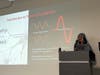 daeZERO graduate Kimora explains how quantum interference can reduce noise and amplify weak signals during her final project presentation.