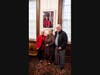 Anna (center) and Terence Martin, are joined by Judy Stern at the April 30th opening of “The Wisdom Gallery” at the Rye Free Reading Room. The art exhibit, a tribute to Rye’s older residents, is sponsored by The Osborn. 

