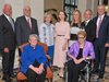 Front row from left: HOW CEO Mary K. Spengler, RN, MS, LNHA, and Grand Sponsor Rochelle Shereff; Back row from left: William F. Flooks, Jr.; Anthony Ciarletta;Sandy O’Toole; Susan Fox, event honoree; Michele Geller; Terry Geller, DDS, and Barry Mitchell
