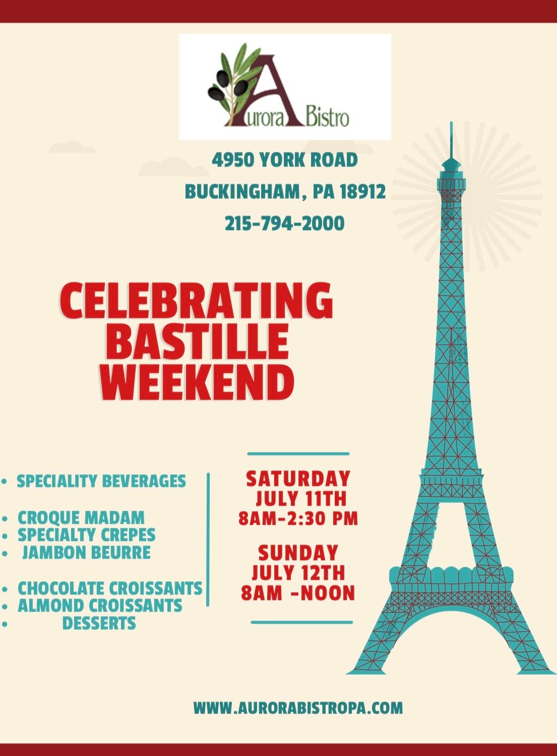 Celebrating Bastille Weekend