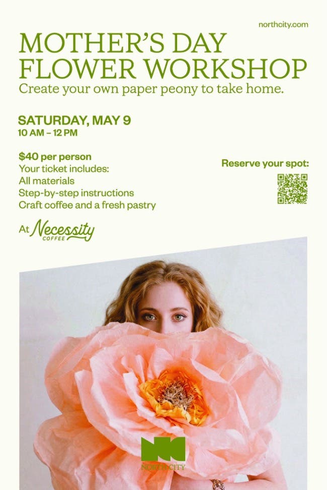 Celebrate Mom with a Floral Workshop at North City 