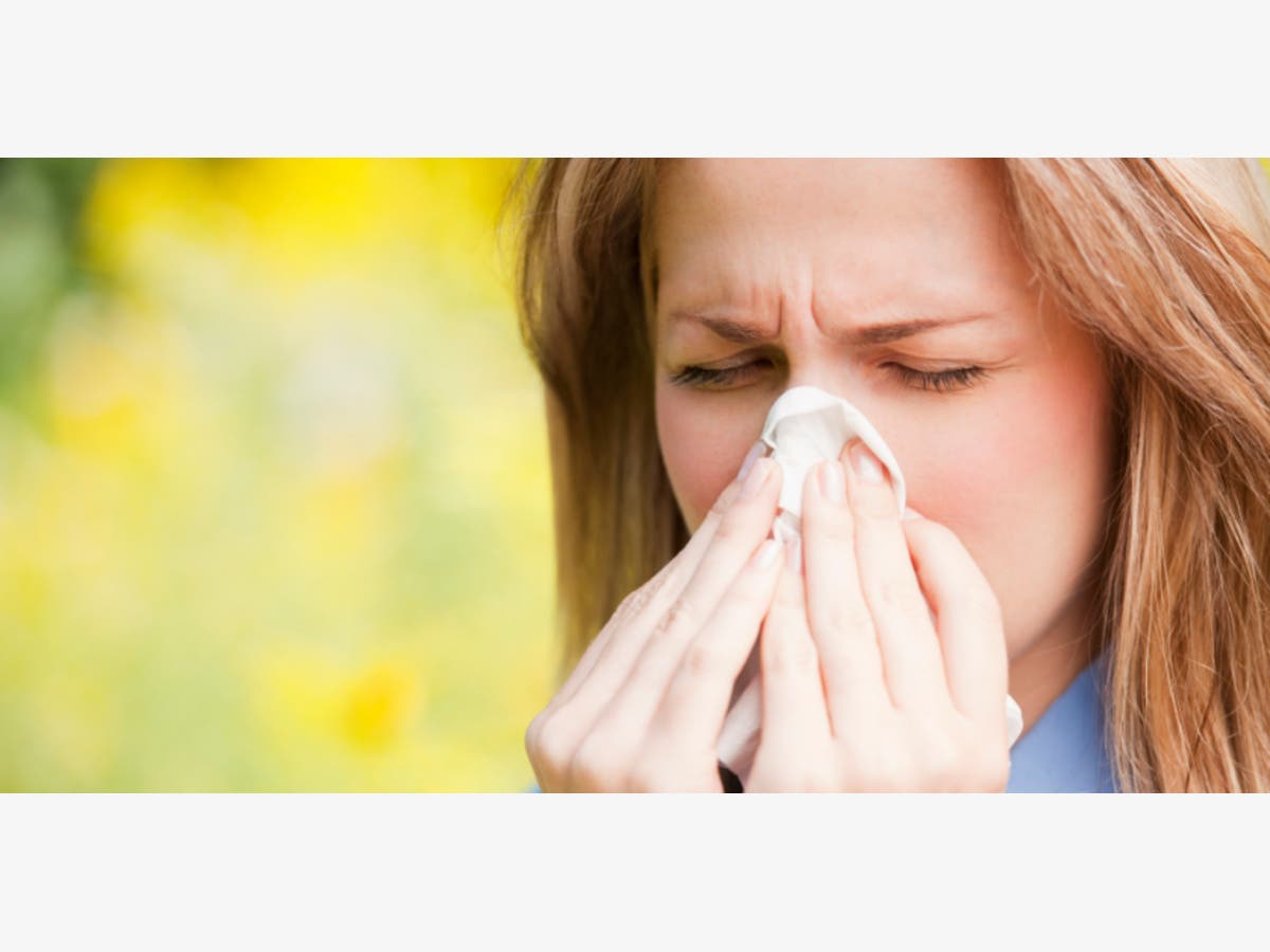 Where there are wild flowers, there is pollen and where there’s pollen, there are allergies