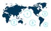 8 million tons of plastics enter the oceans annually, much of which accumulate in five giant floating garbage patches.