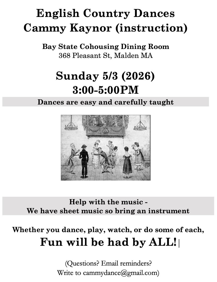 English country dancing