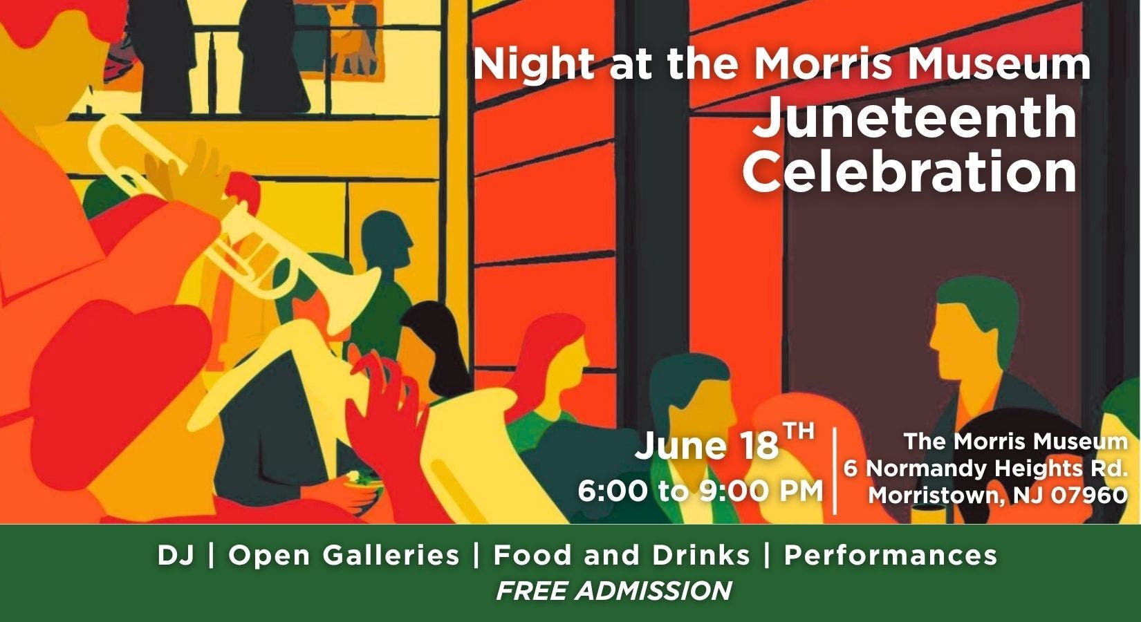 Juneteenth Arts Celebration: Night at The Morris Museum