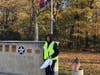 Honored to have a veteran who served in Afghanistan at our cleanup!