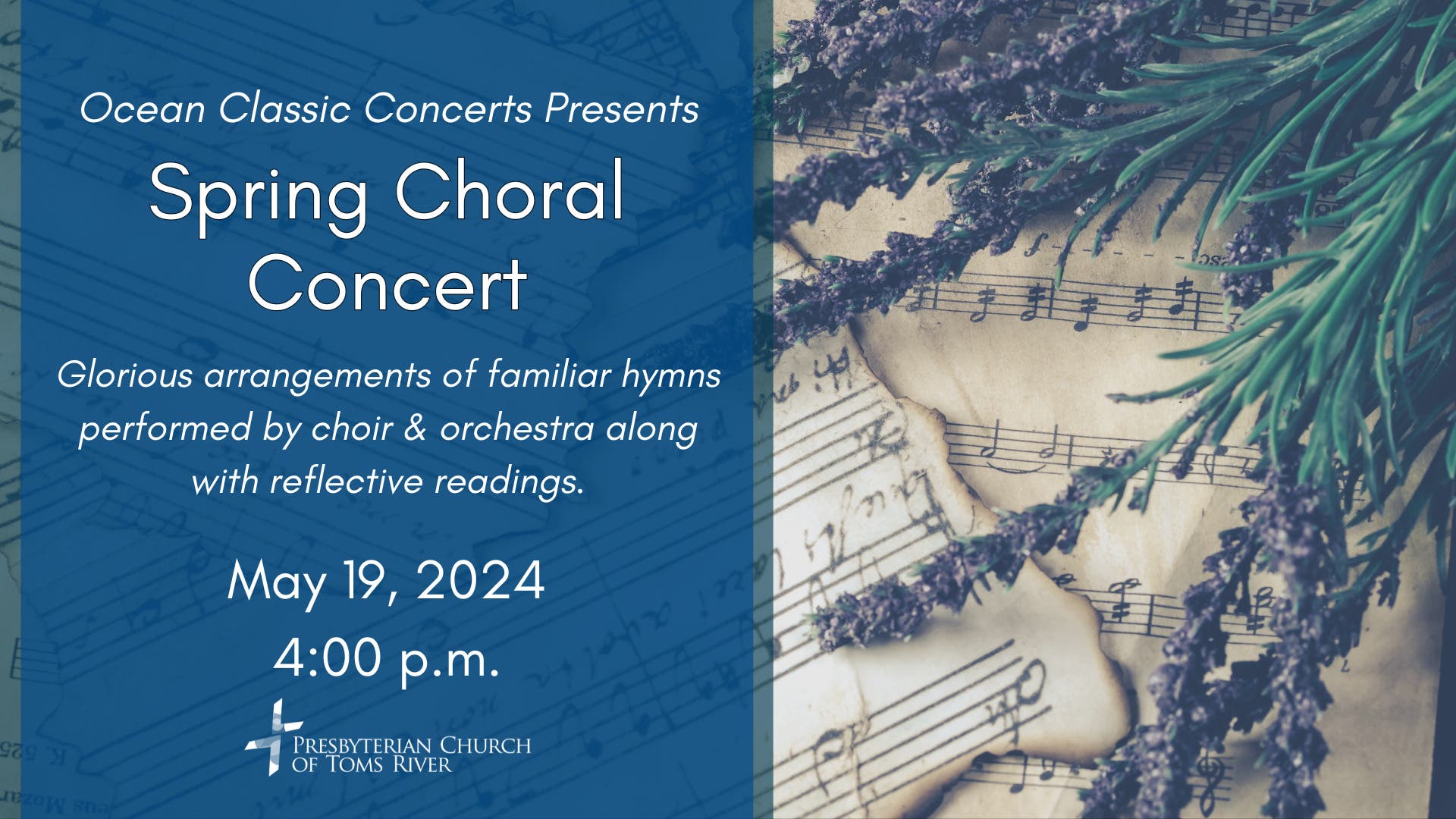 May 19 Ocean Classic Concerts Spring Choral Concert Toms River, NJ Patch