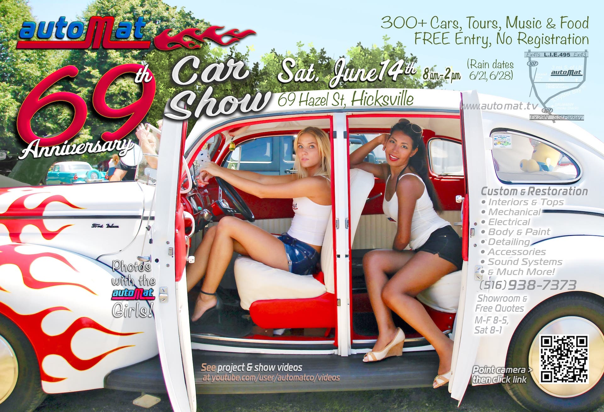 AutoMat Custom & Restoration 69th Anniversary Car Show