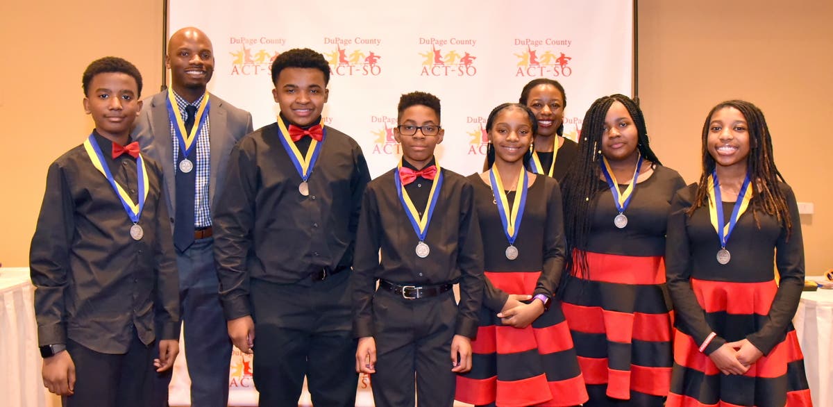 DuPage County Jr. ACT-SO Silver Medalists