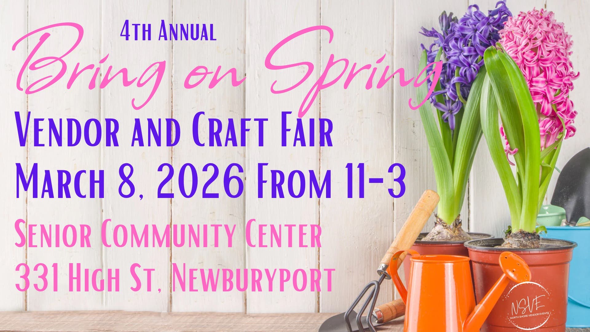 4th Annual Bring on Spring Craft Fair