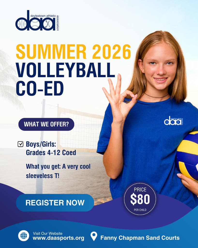 🏐 DAA Summer 2026 Volleyball is Here! 🌞