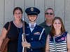 Cadet 1st Lt. Eyler with his family after graduation.