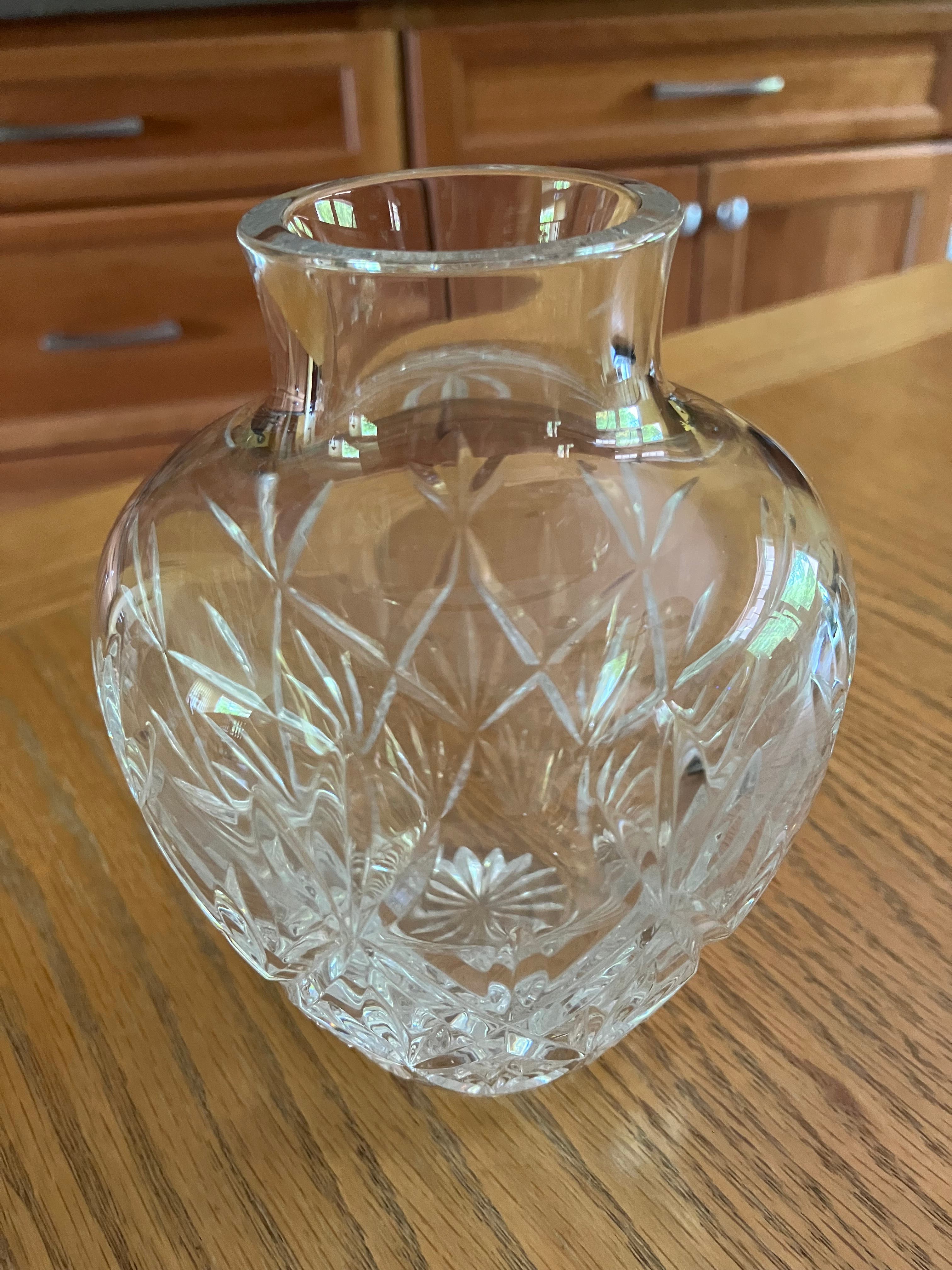 Tiffany & Co Crystal Vase