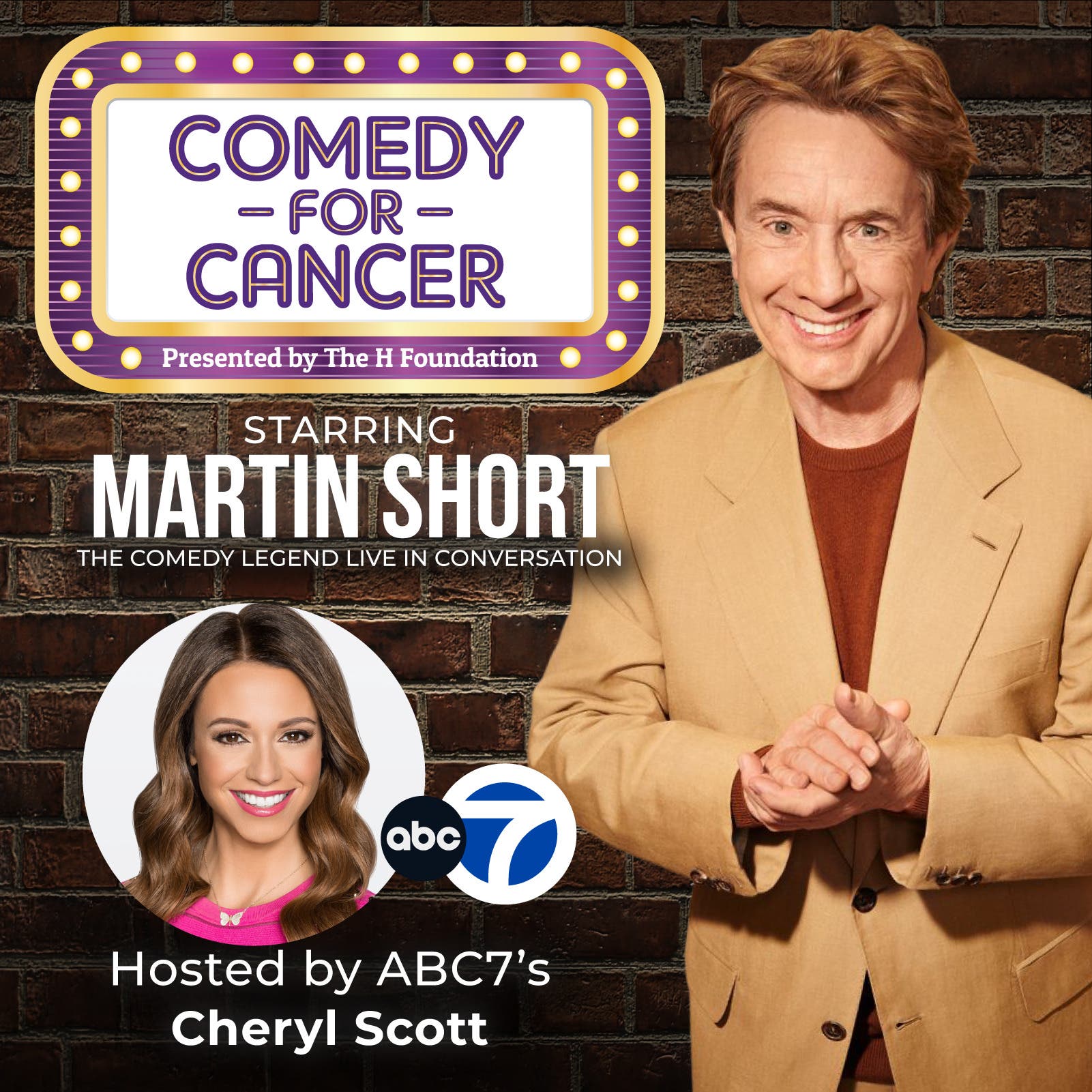 Martin Short LIVE at Comedy for Cancer