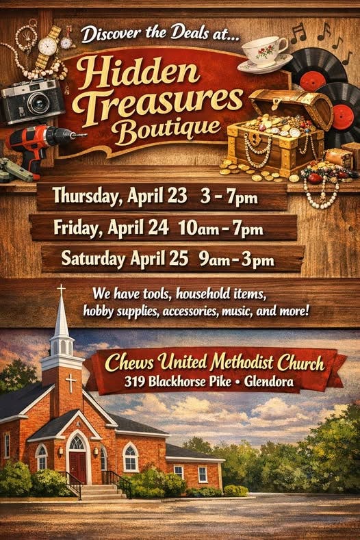 Hidden Treasures Boutique - April 23 - April 25