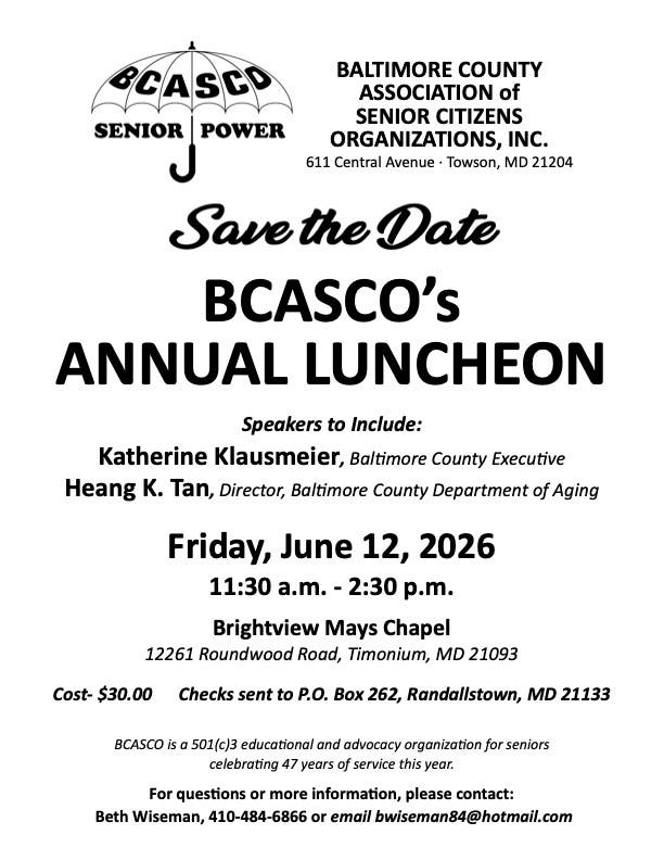 BCASCO's Annual Luncheon